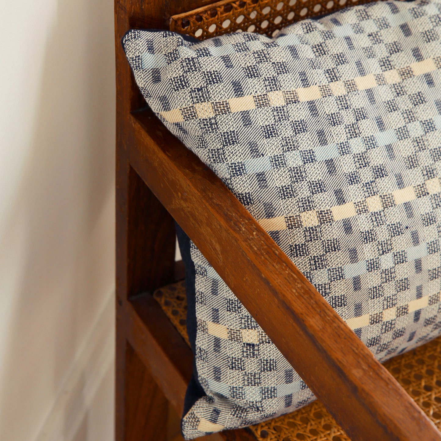 Navy cushion x PANAC